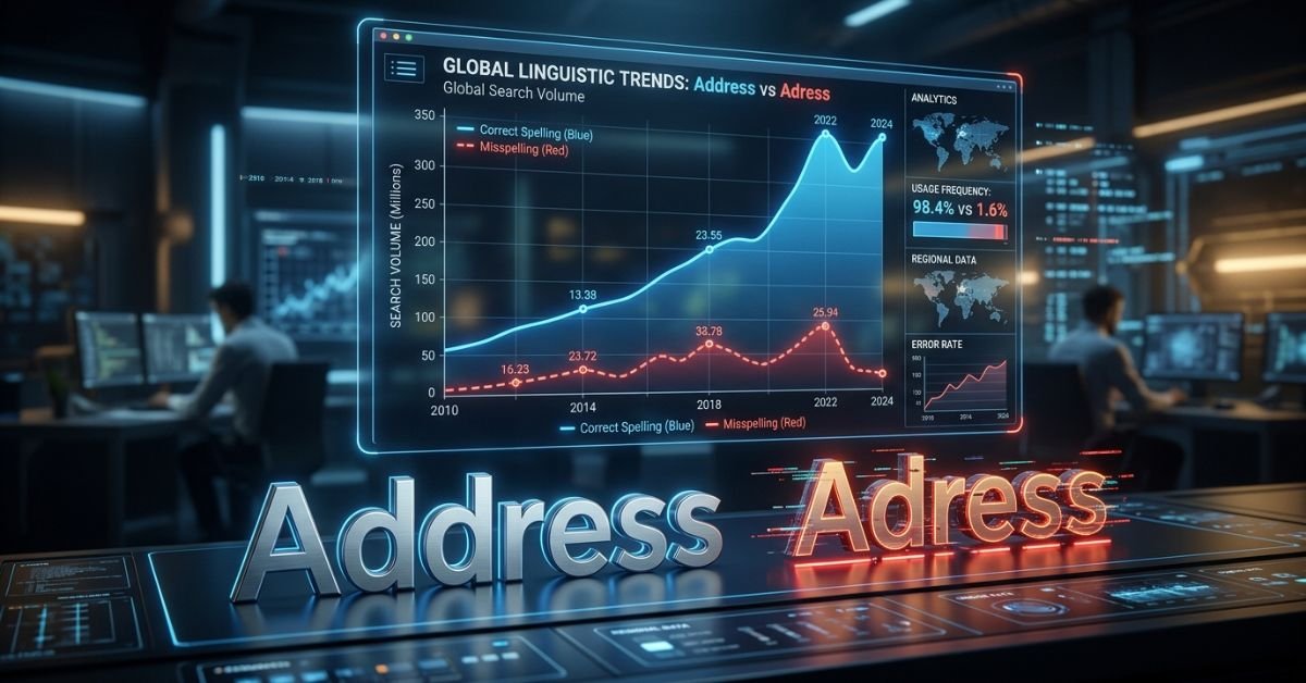 Address or Adress – Google Trends & Usage Data