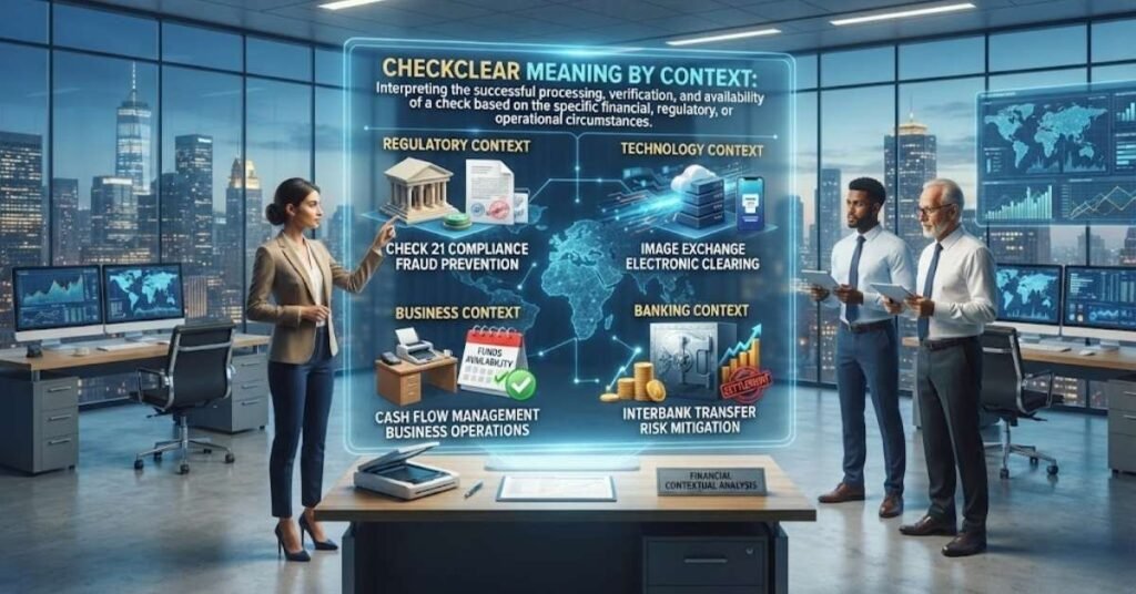 ChechClear Meaning by Context