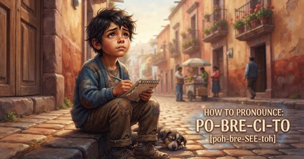How to Pronounce Pobrecito