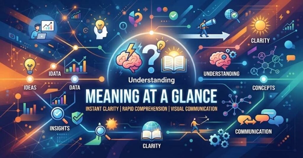 Meaning at a Glance