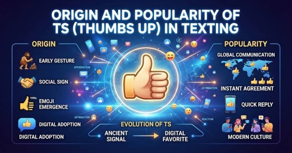 Origin and Popularity of TS in Texting