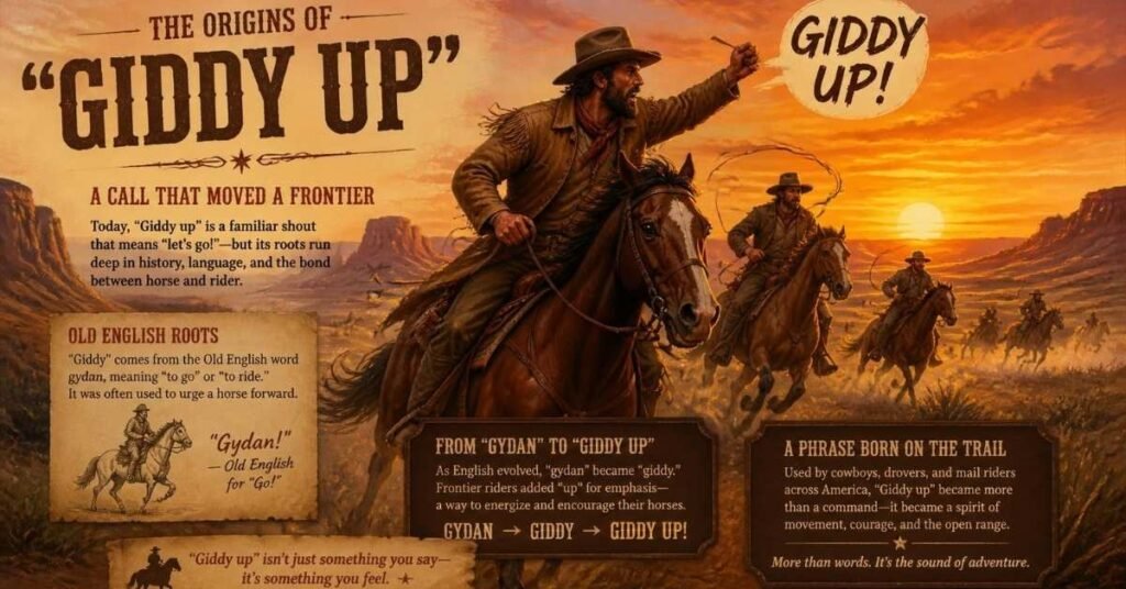 The Origin and History of Giddy Up