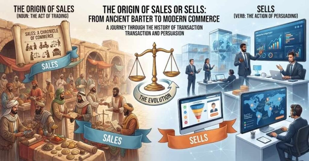 The Origin of Sales or Sells