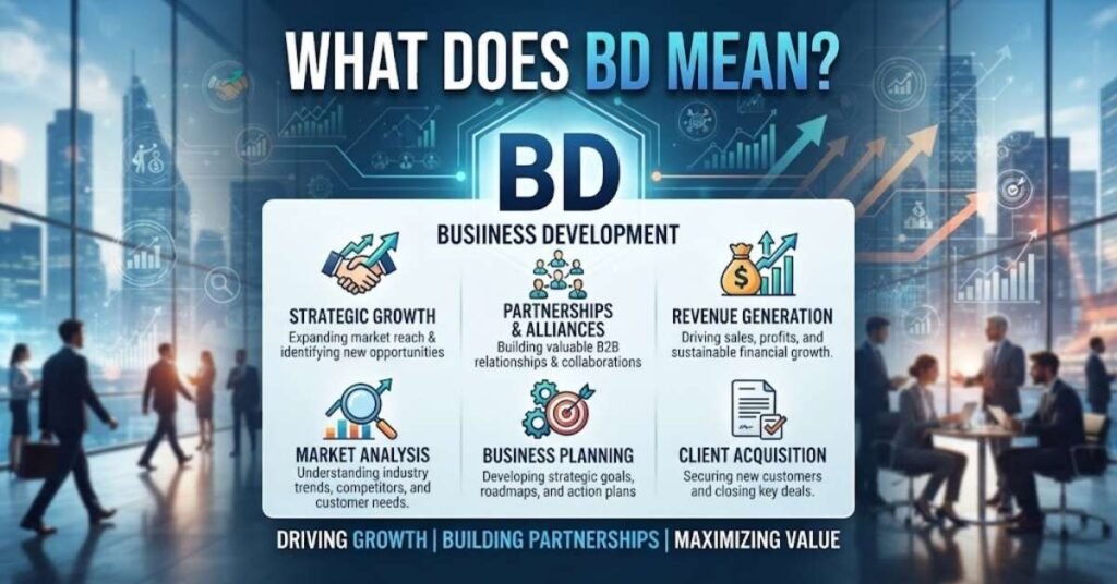 What Does BD Mean?