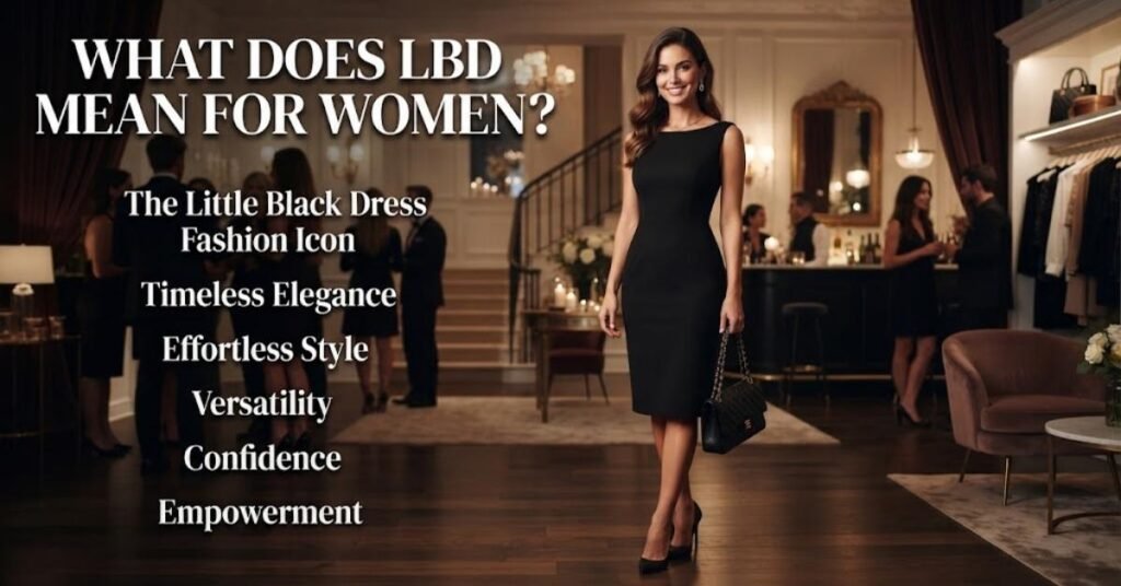 What Does LBD Mean for Women?