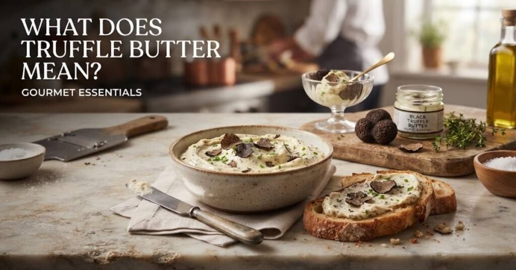 What Does Truffle Butter Mean?