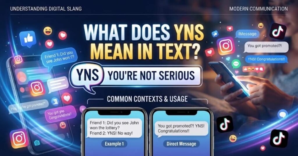 What Does YNS Meaning in Text?