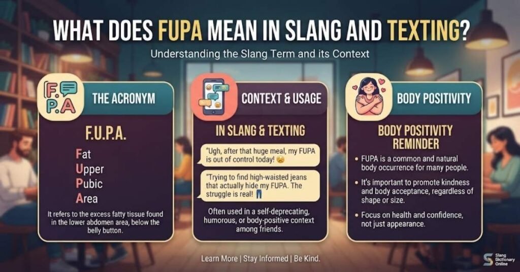 What does FUPA mean in slang and texting?