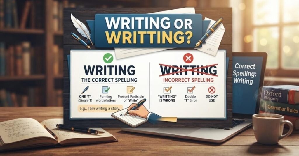 Writing or Writting: Quick Answer