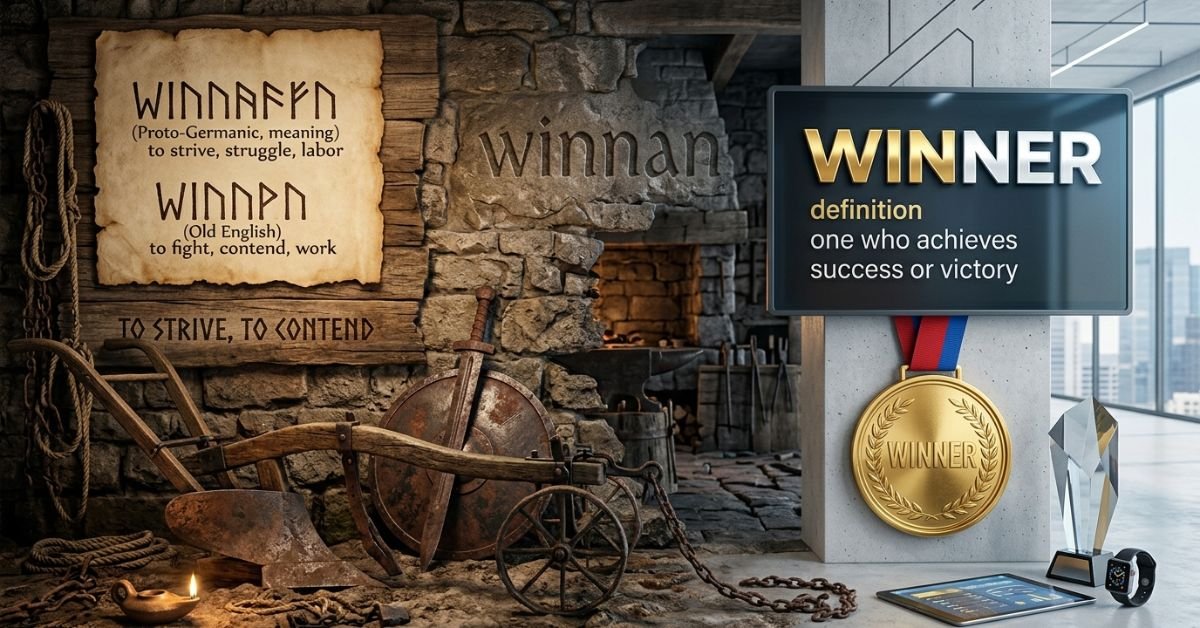 The Origin of Winner or Winer