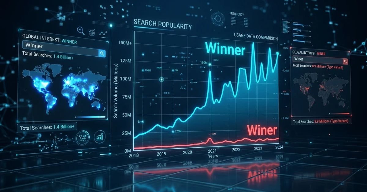 Winer or Winner – Google Trends & Usage Data