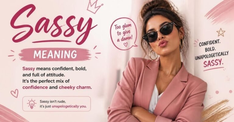 sassy meaning