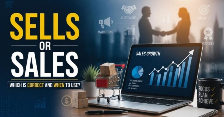 sells or sales