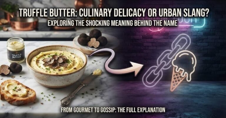 truffle butter nasty meaning