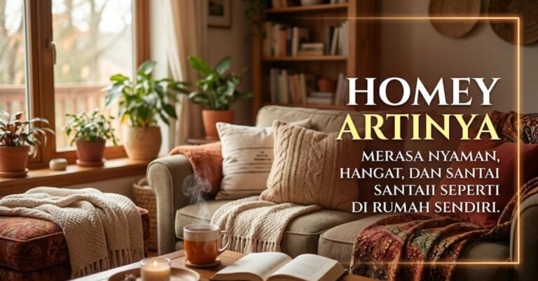 homey artinya